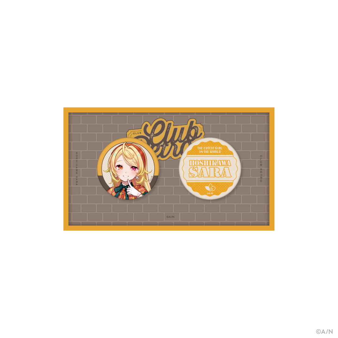 【CLUB RETRO】缶バッジセット