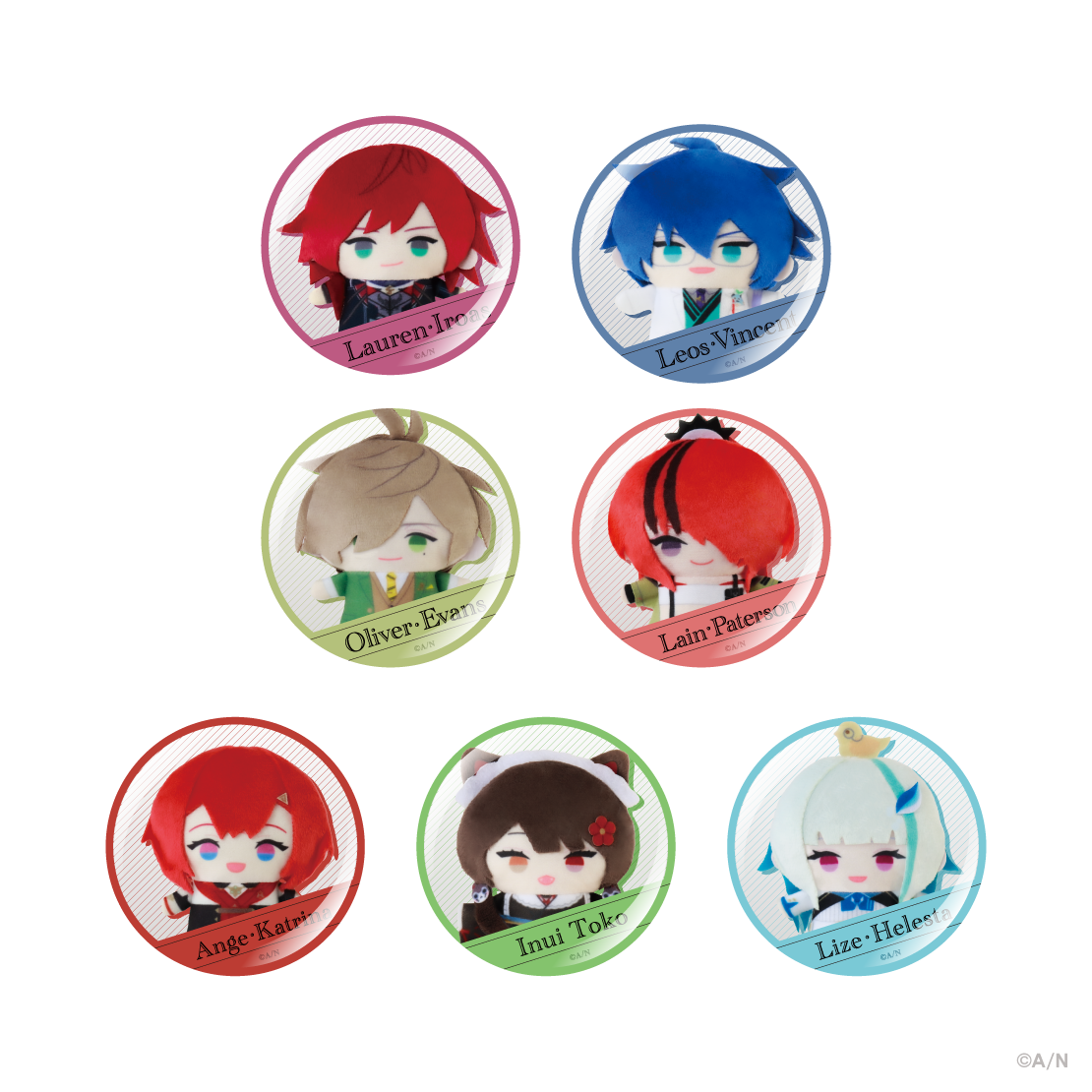 【にじぱぺフォトグッズ Vol.3】缶バッジ