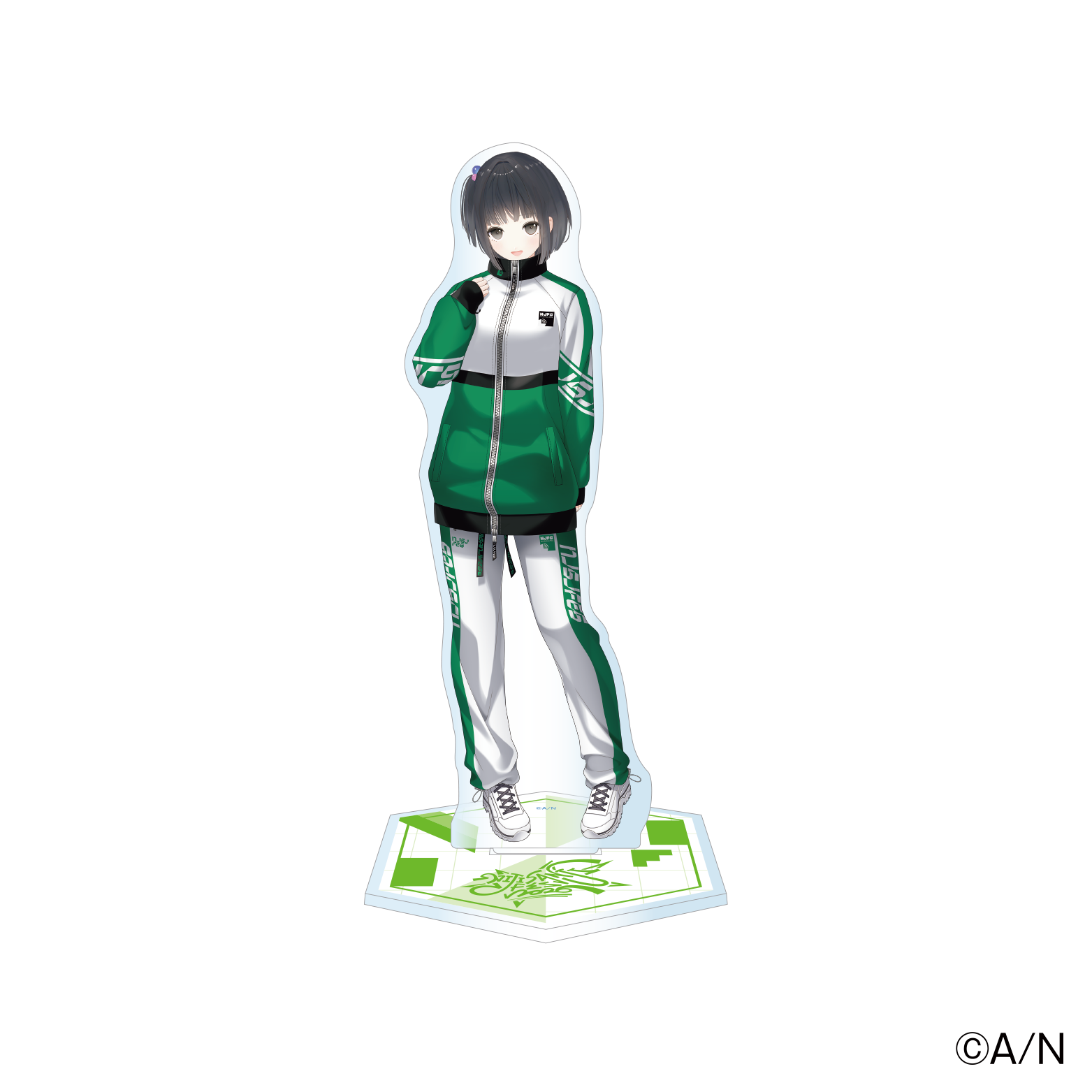 【にじフェス2026】クラスジャージアクリルスタンド グリーン