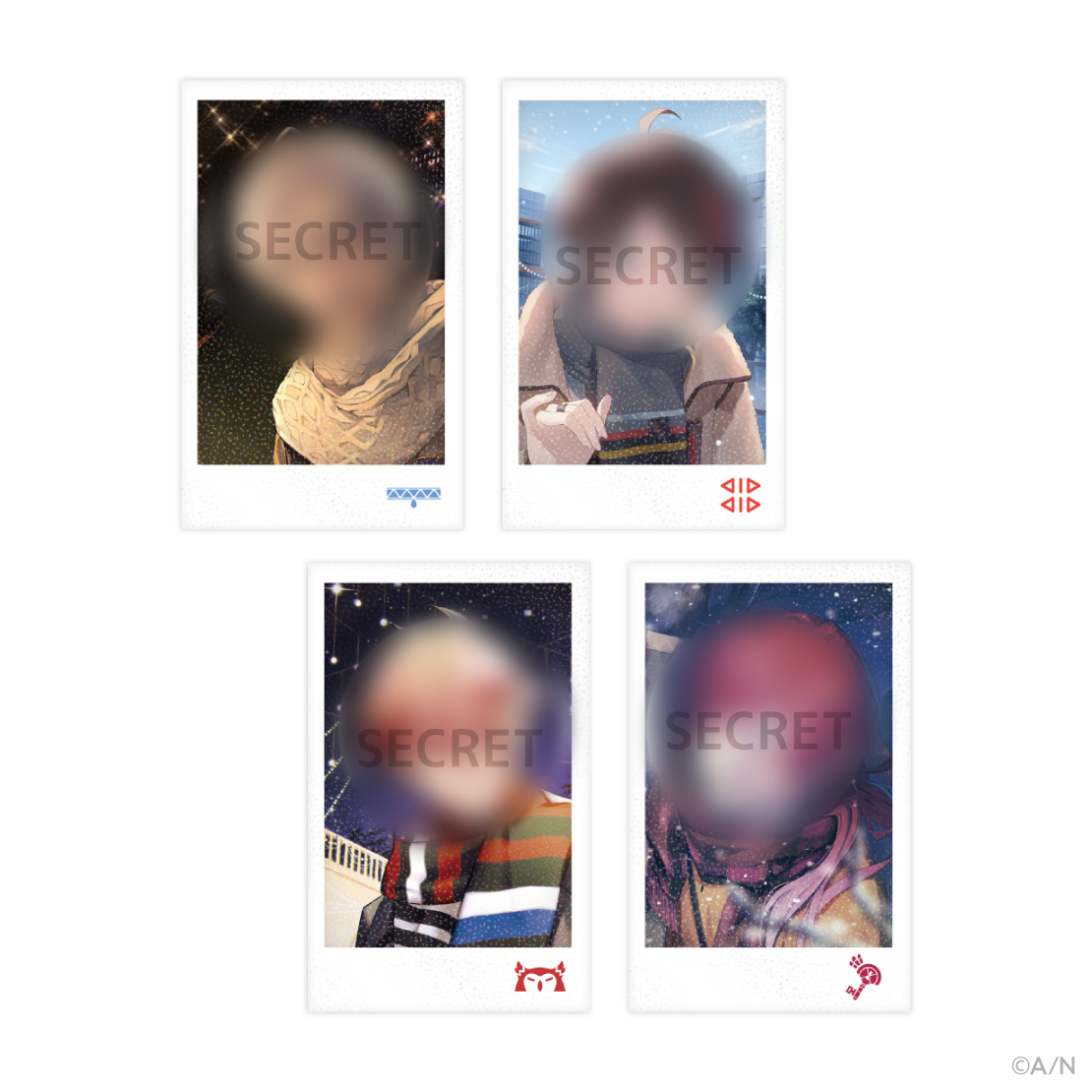 【ウィンターデート2023】ランダムチェキ風カード Aグループ