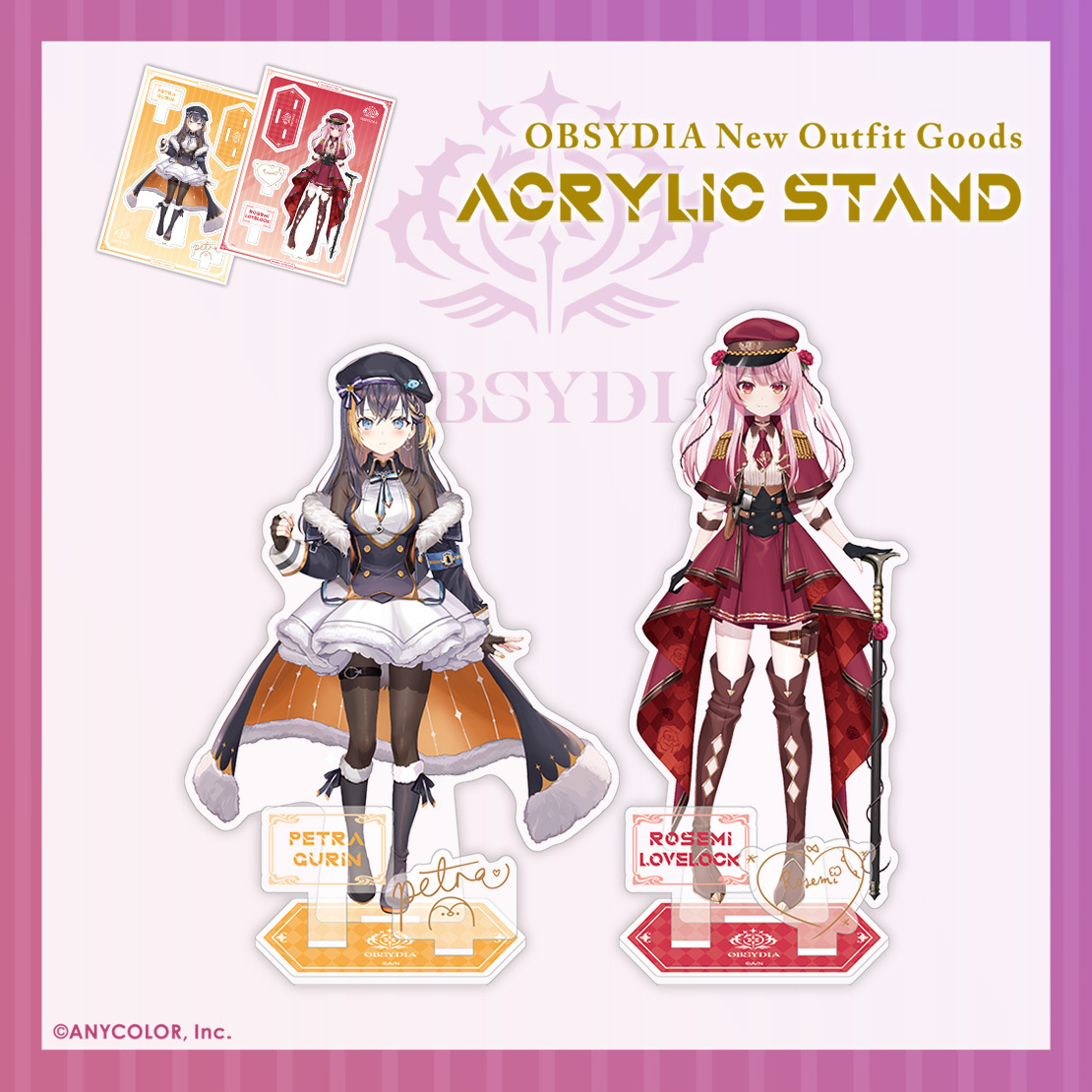 【OBSYDIA New Outfit Goods】アクリルスタンド
