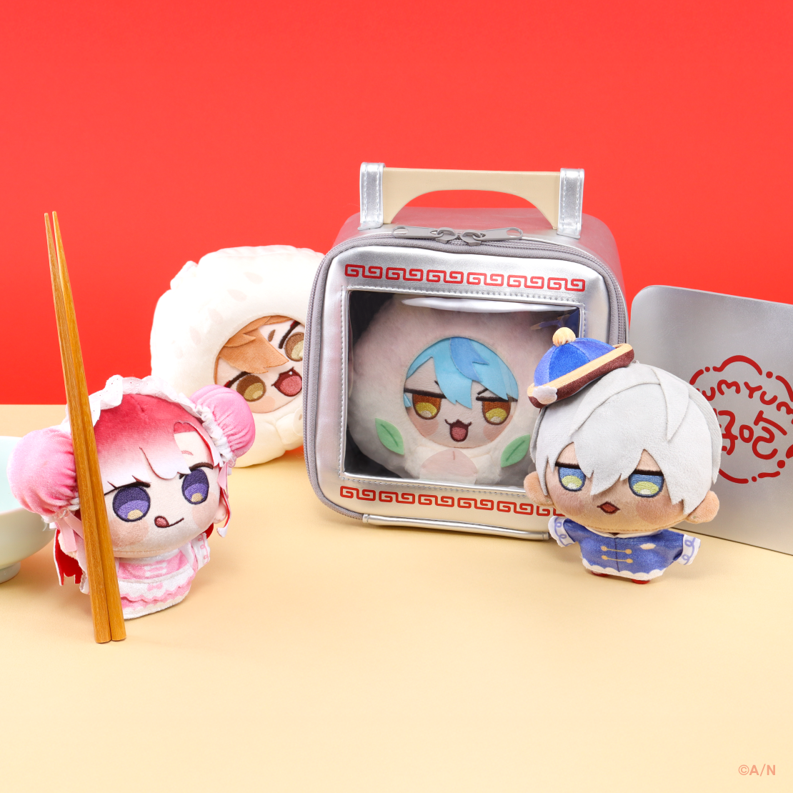 【YumYum！ for にじまるっと】ぬいポーチ