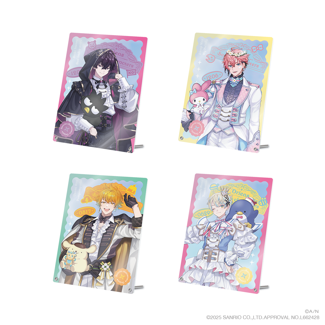 【Oriens×サンリオキャラクターズ】オーロラアクリルパネル