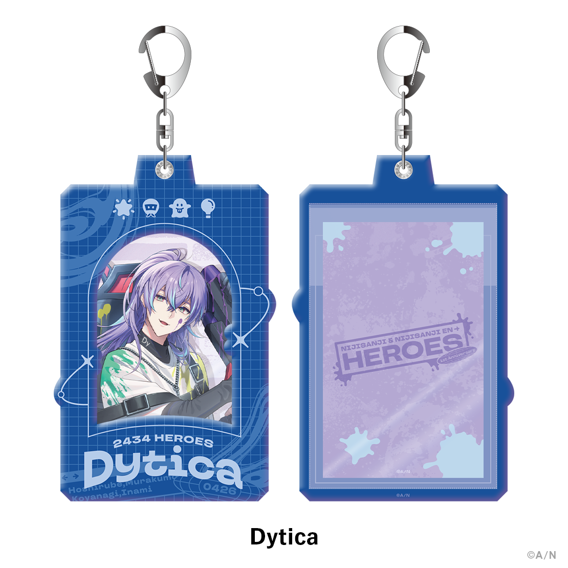 【NIJISANJI ＆ NIJISANJI EN HEROES 1st Anniversary】チェキ風カードホルダー Dytica