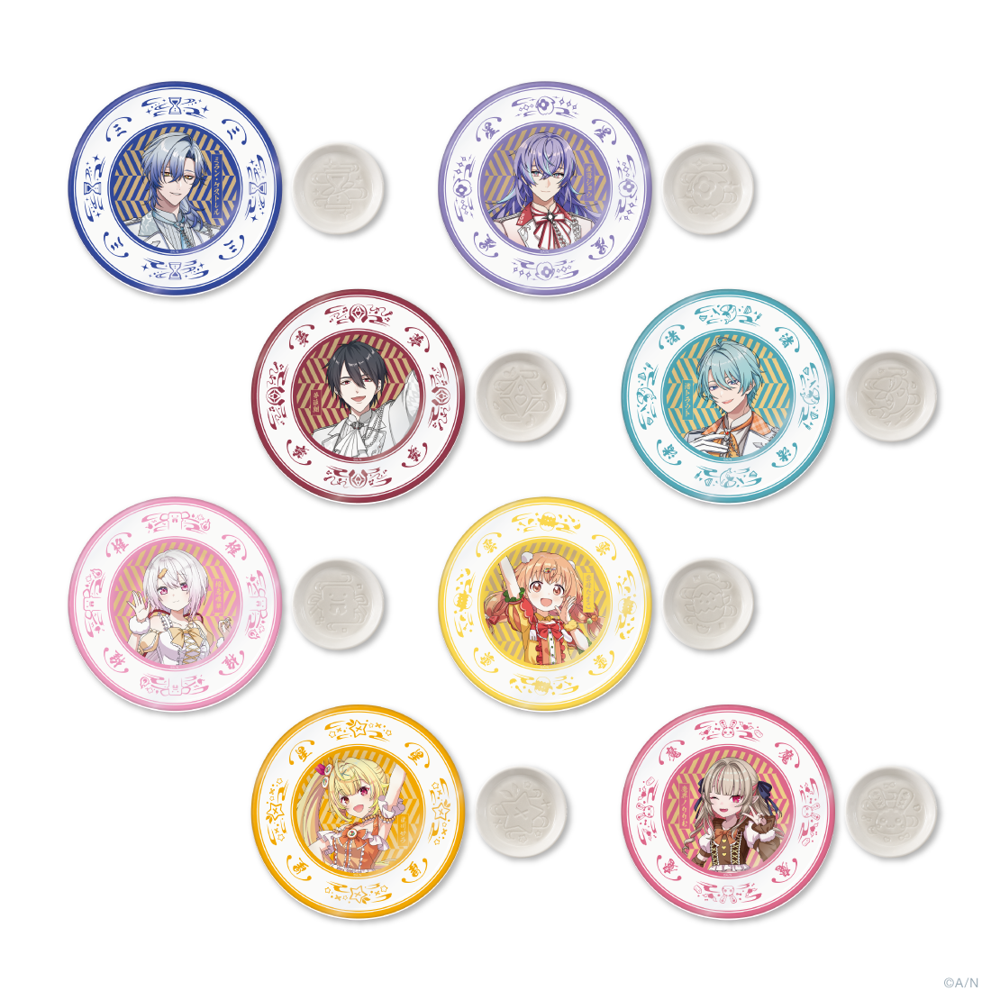 【SUSHIDOL PROJECT】寿司皿＆醤油皿