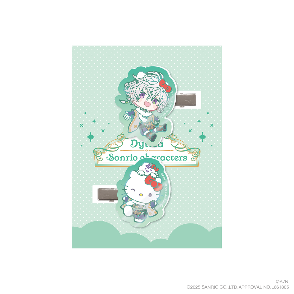 【Dytica×サンリオキャラクターズ】ヘアクリップ