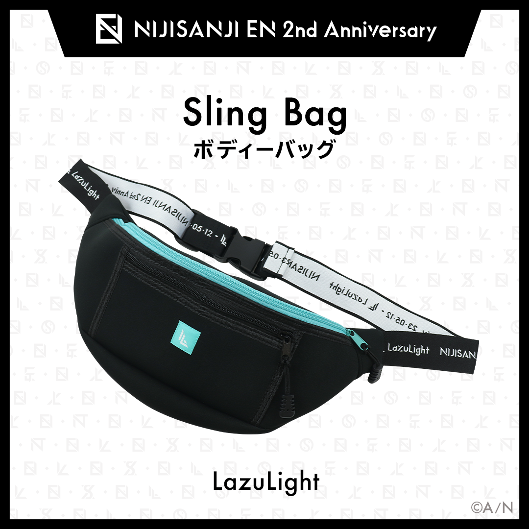 【NIJISANJI EN 2nd Anniversary】ボディーバッグ LazuLight