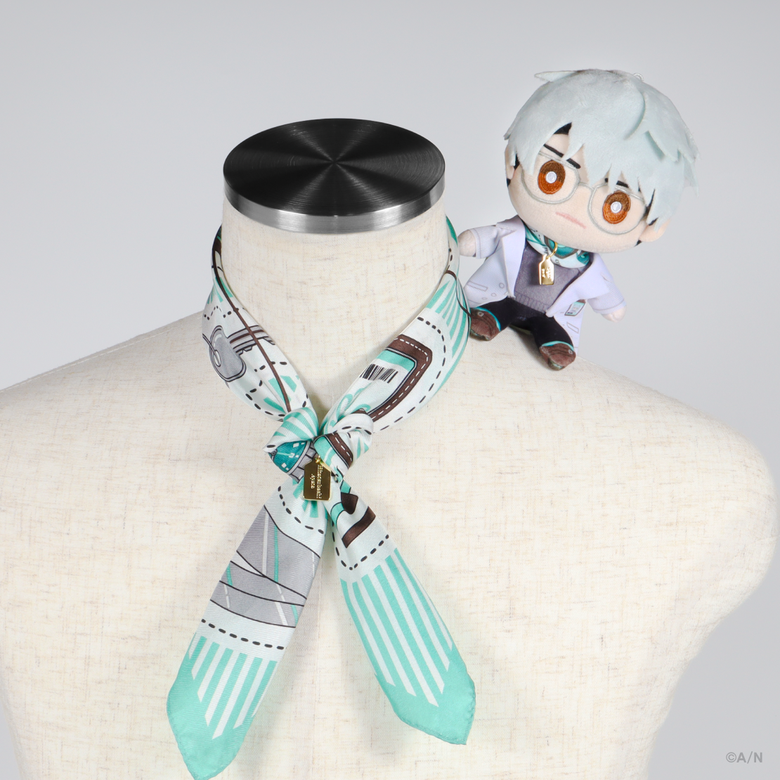 【ELIBURI 1st Anniversary】シルクスカーフ＆スカーフチャームセット