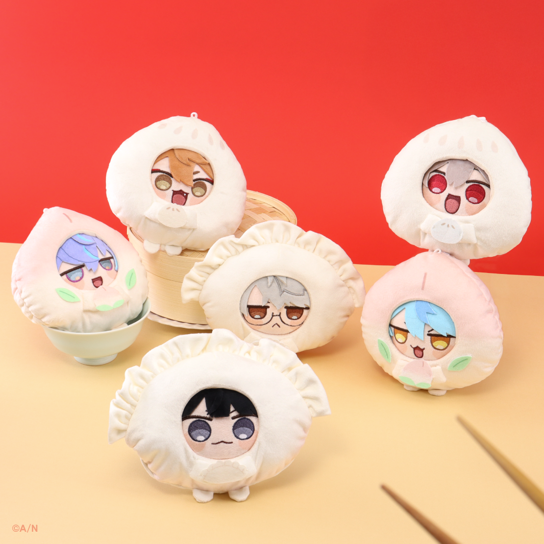 【YumYum！ for にじまるっと】点心きぐるみ