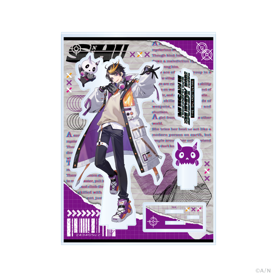 【NIJISANJI Buddy Mode Type：Shu, Kagetsu & Nari】アクリルスタンド