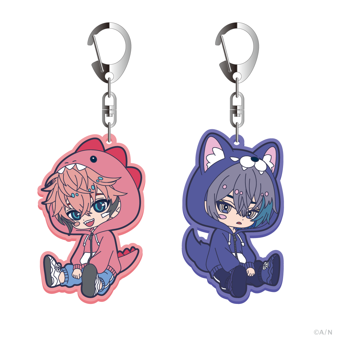 【ぎゃうるふ】ラバーキーホルダー
