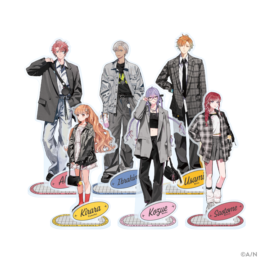 【GRAY×ACCENT】アクリルスタンド