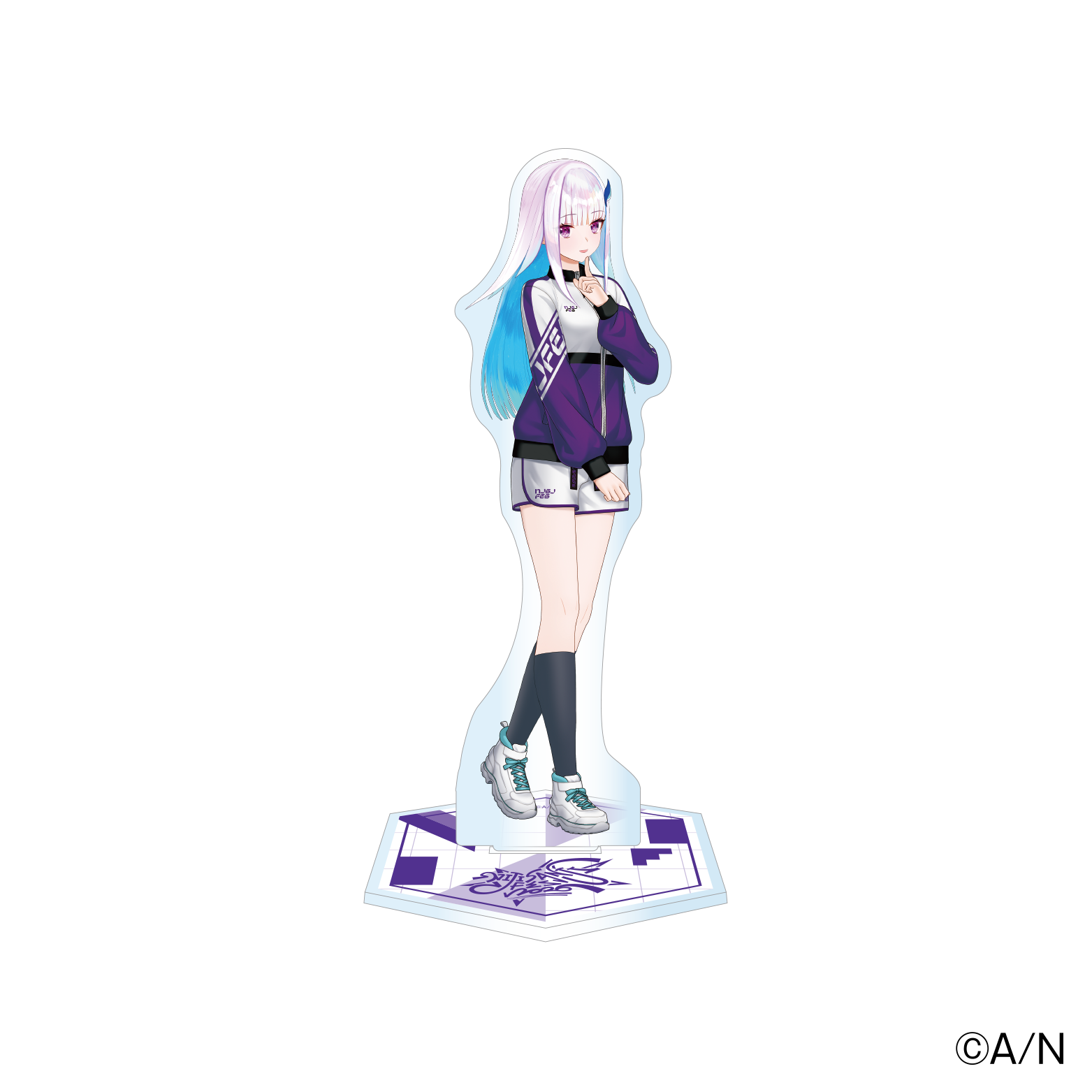 【にじフェス2026】クラスジャージアクリルスタンド バイオレット