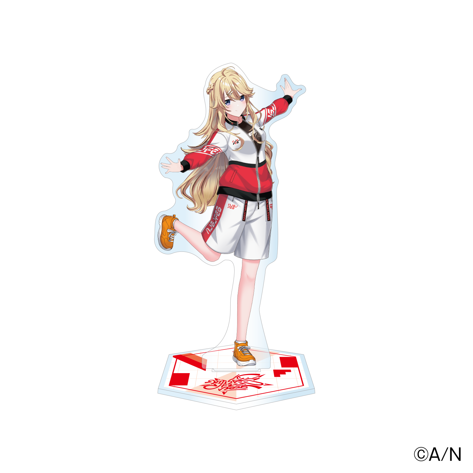 【にじフェス2026】クラスジャージアクリルスタンド レッド