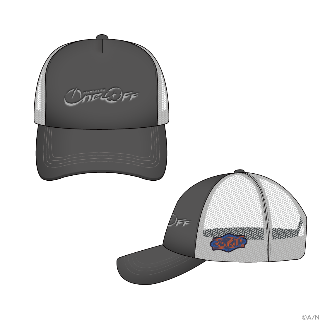 【3SKM 1st LIVE &ldquo;One-Off&rdquo;】メッシュキャップ