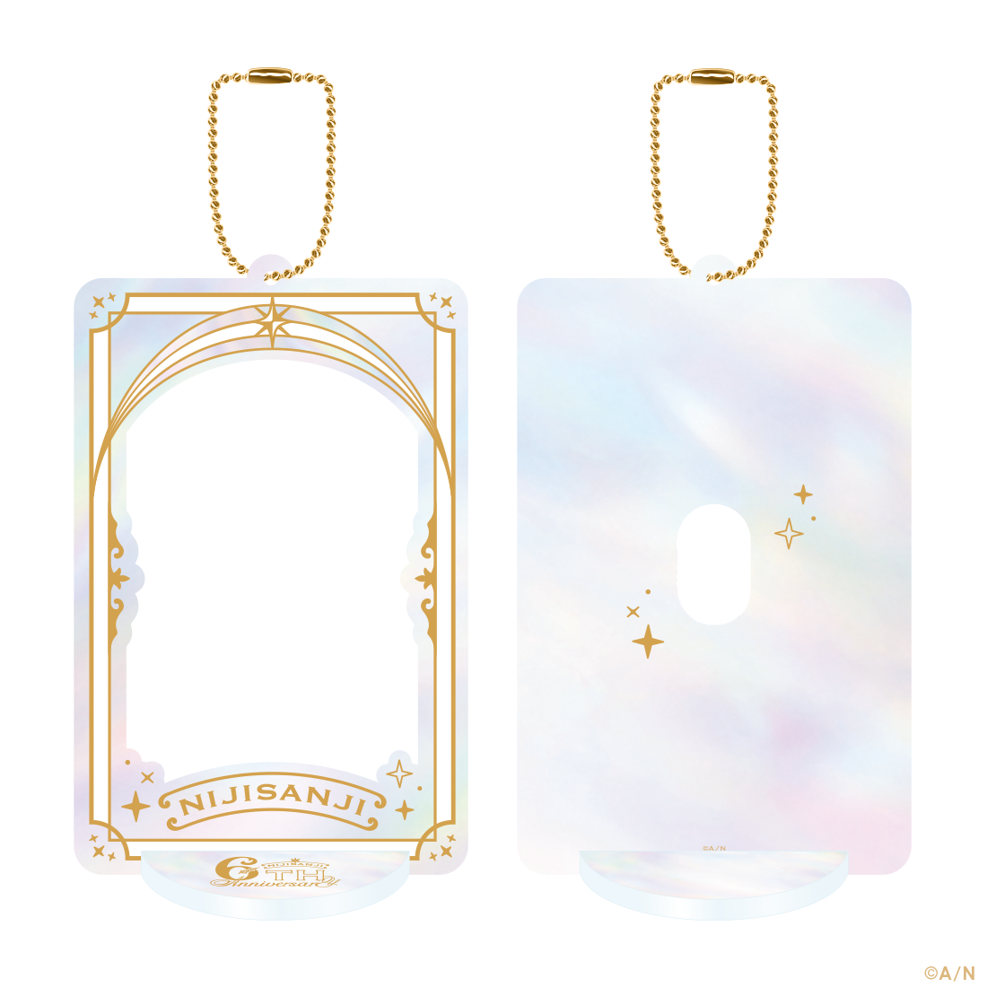 【にじさんじ 6th Anniversary Goods】チェキ風カードスタンド