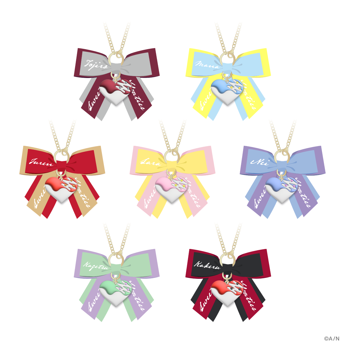 【Sweet Floaties】マシュマロリボンチャーム