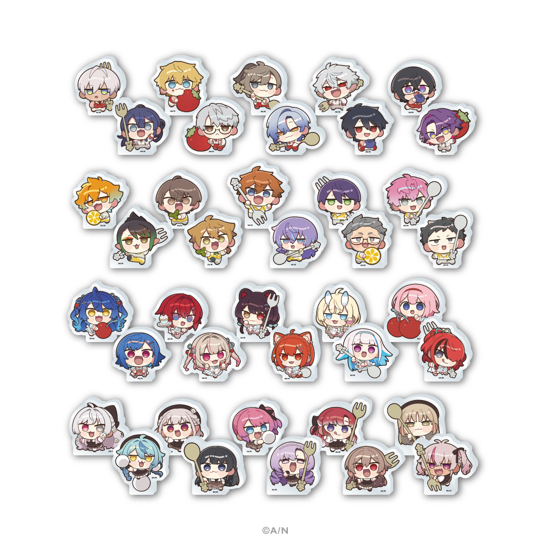 【にじさんじ 8th with cake！】アクリルブロックセット