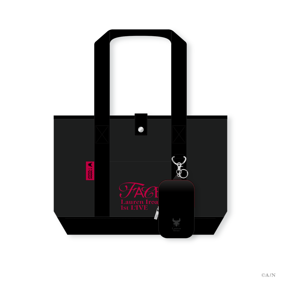 【ローレン 1st LIVE】ポーチ付きトートバッグ【ローレン・イロアス 1st LIVE &ldquo;FACE&rdquo;】