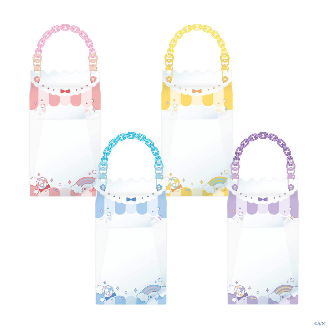 【おさんぽうぃんたー】ぬいポーチ【にじいろクローゼット】