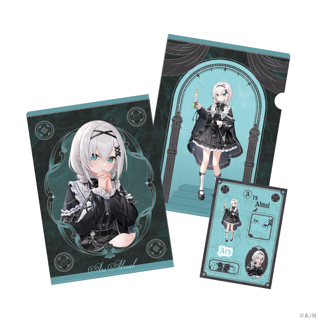 【Haunted School】クリアファイル＆ステッカーシート