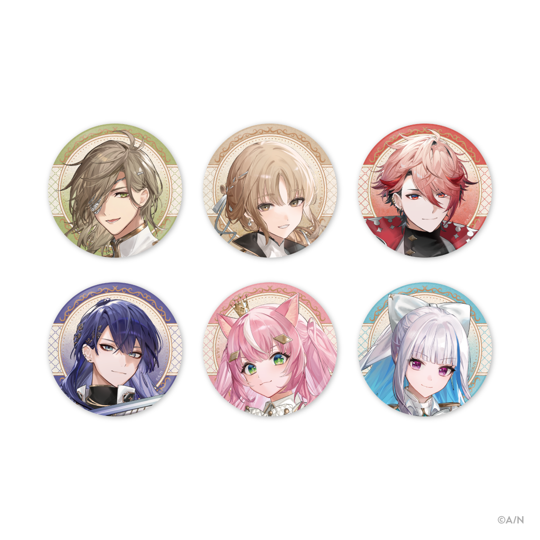 【NIJISANJI Knight】缶バッジ