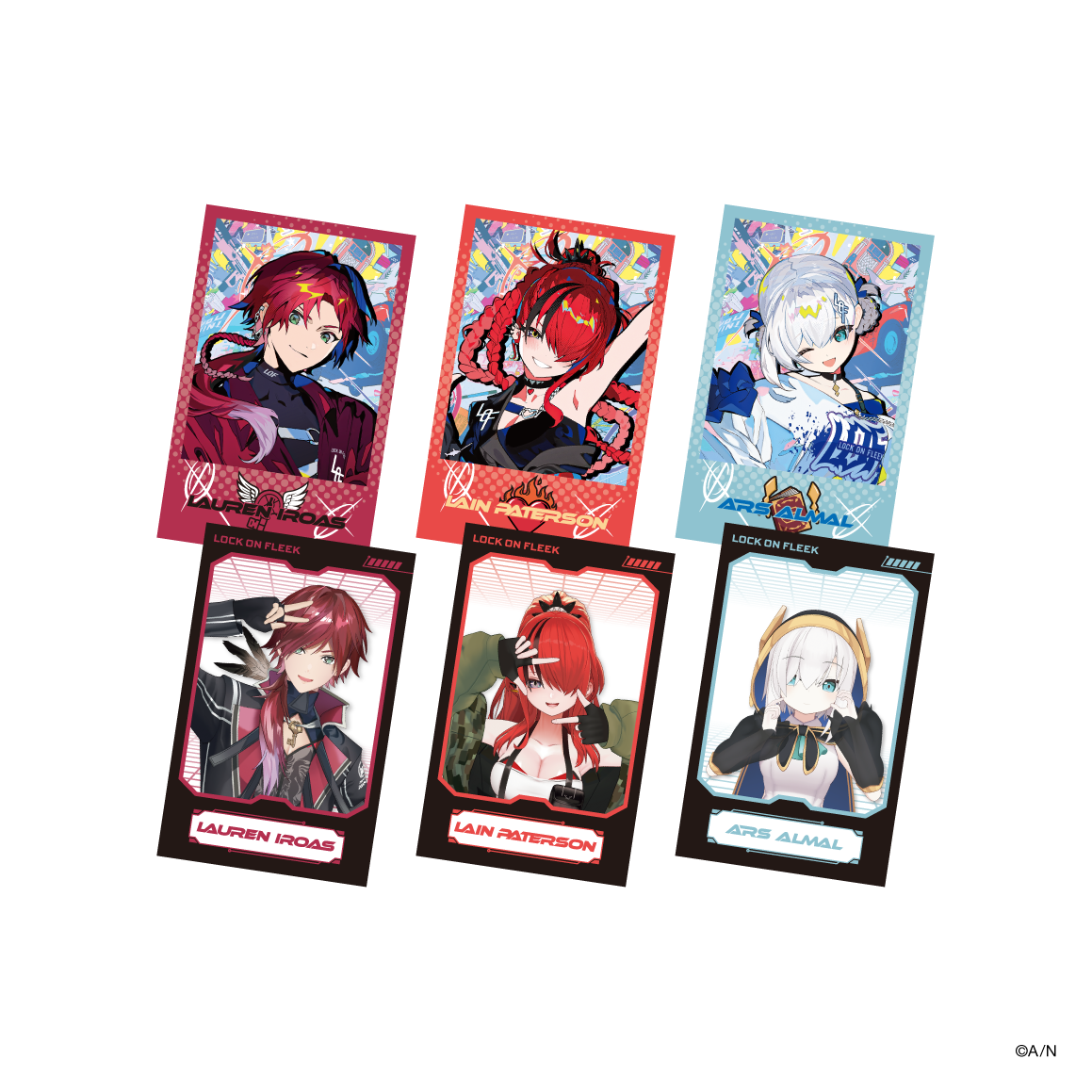 【LOCK ON FLEEK GAME FESTA】ランダムチェキ風カード