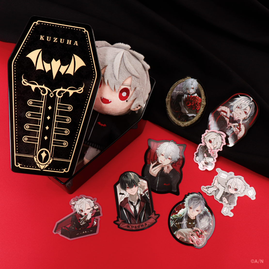 【Happy B-day to Kuzuha】缶入りステッカーセット