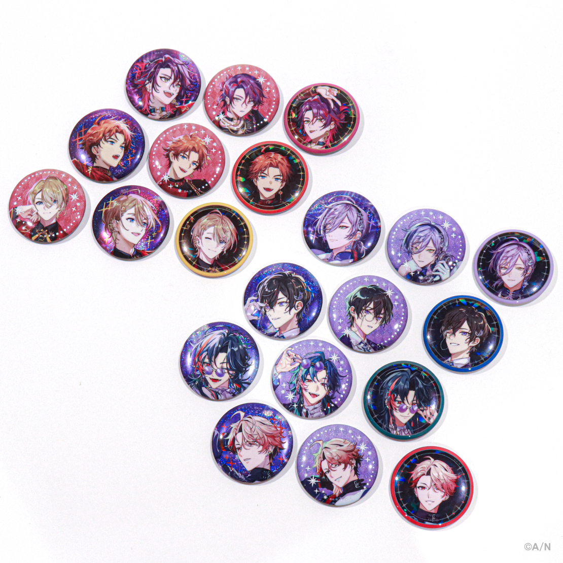 【IMPACT】ランダムキラキラ缶バッジ 月組