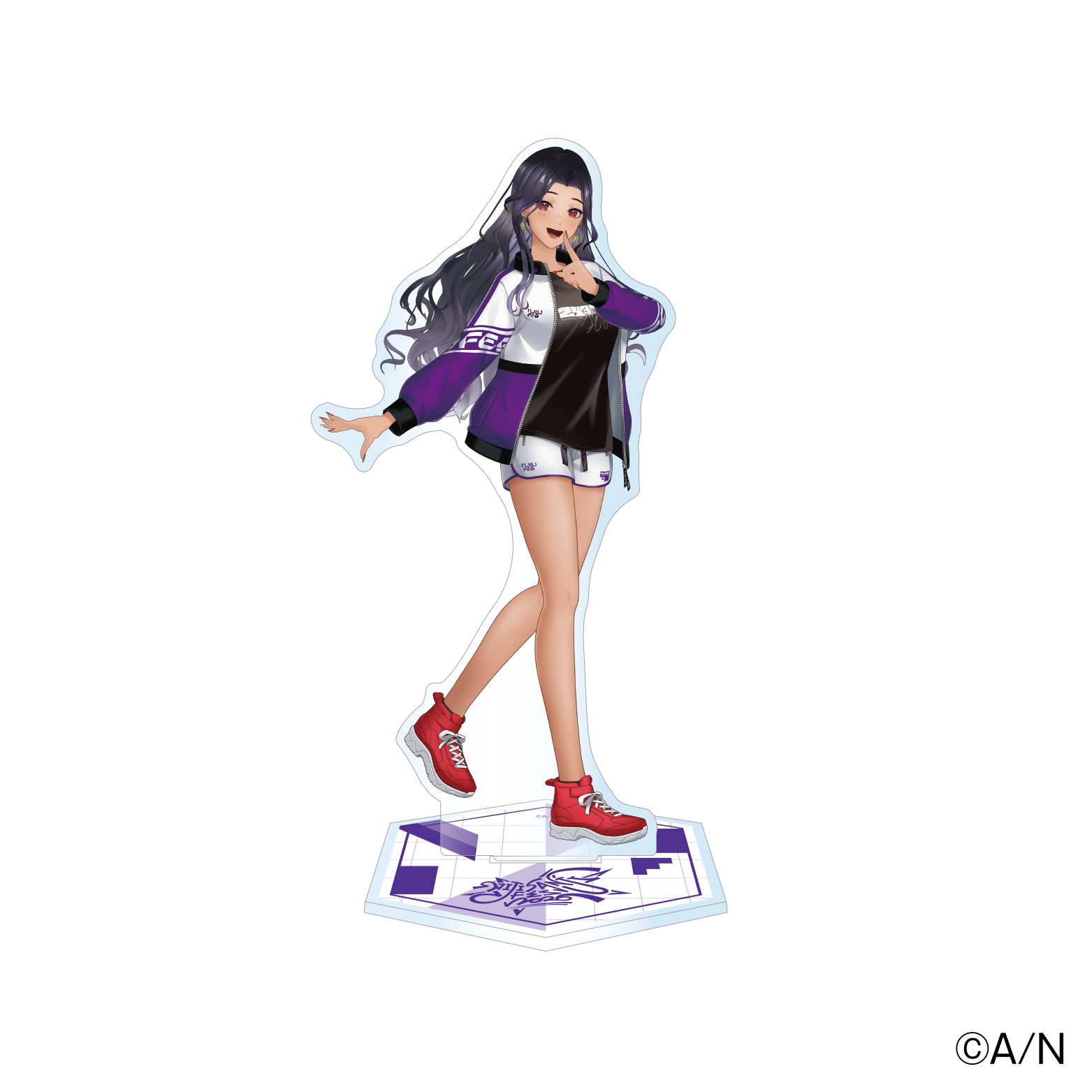 【にじフェス2026】クラスジャージアクリルスタンド バイオレット