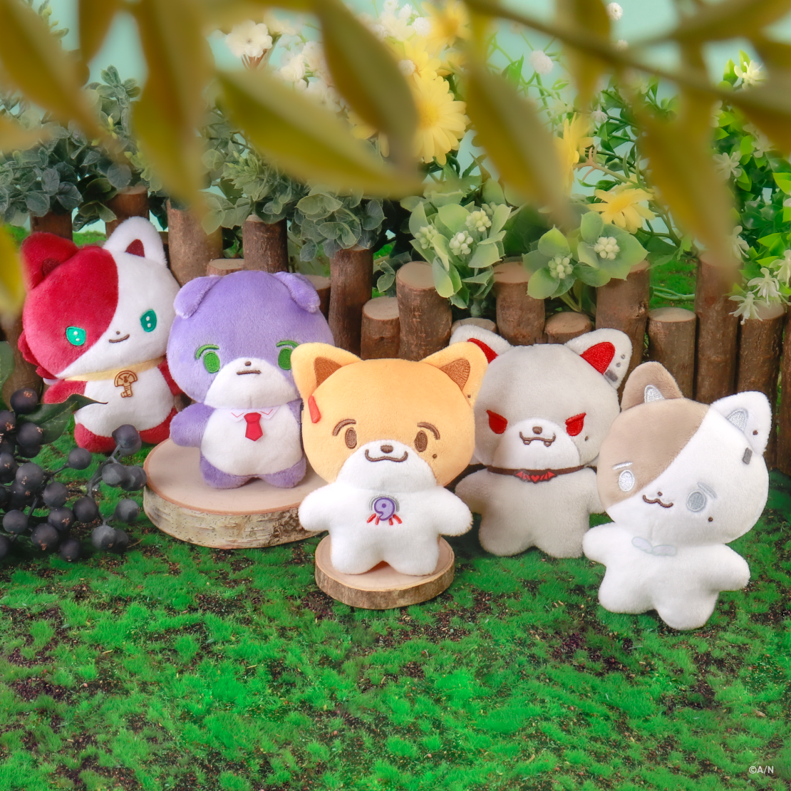 【にじたうん 1ちょうめ】ぬいぐるみマスコット