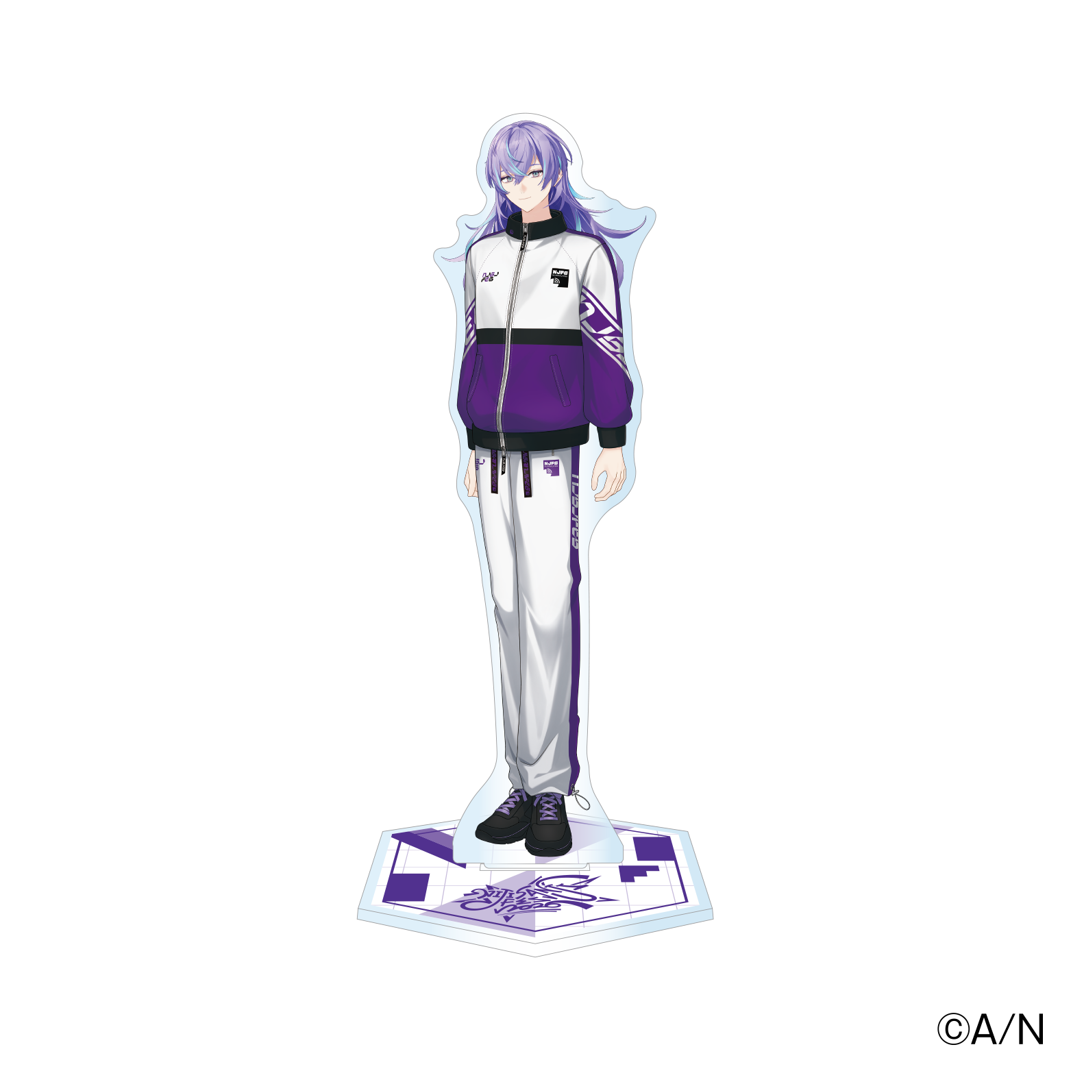 【にじフェス2026】クラスジャージアクリルスタンド バイオレット