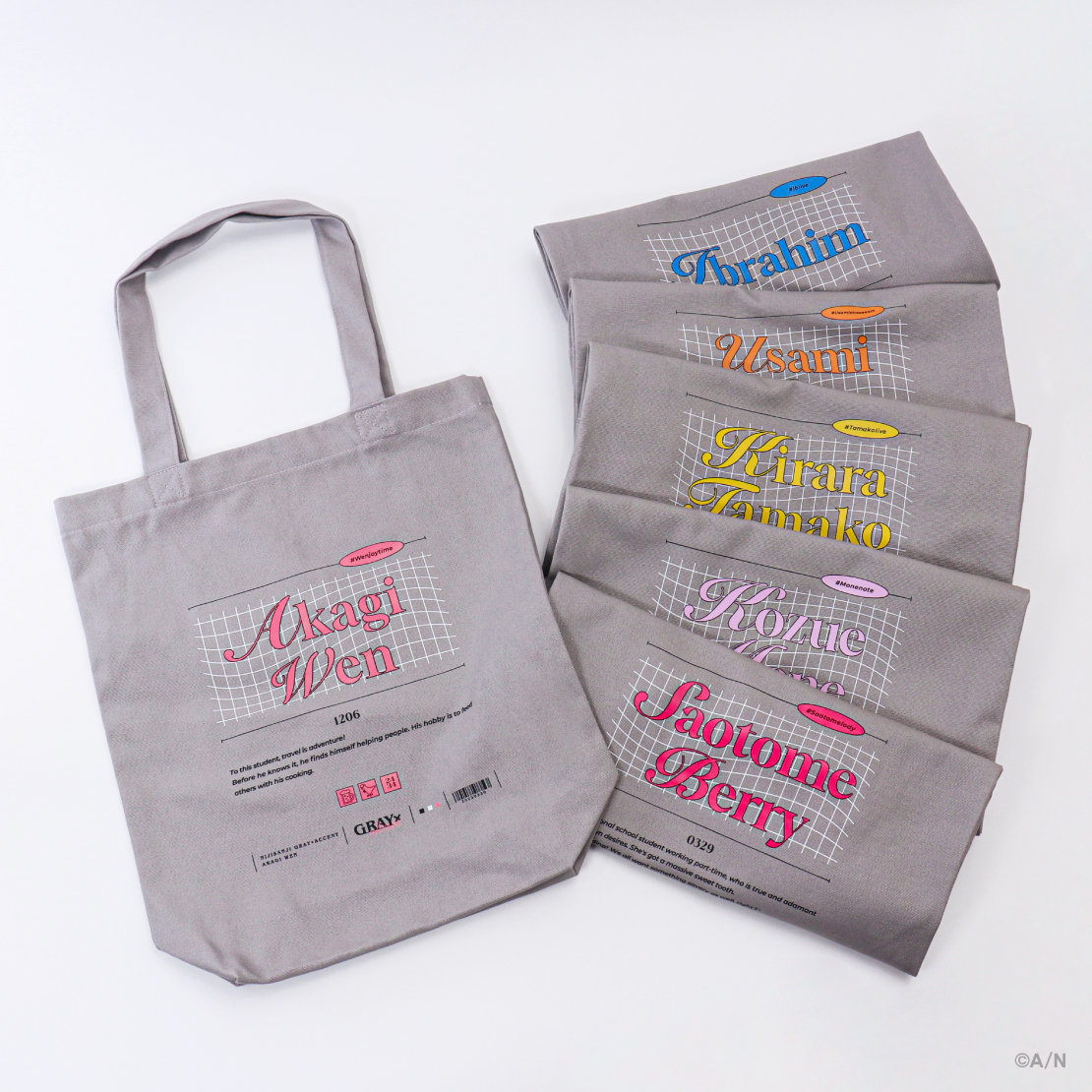 【GRAY×ACCENT】トートバッグ