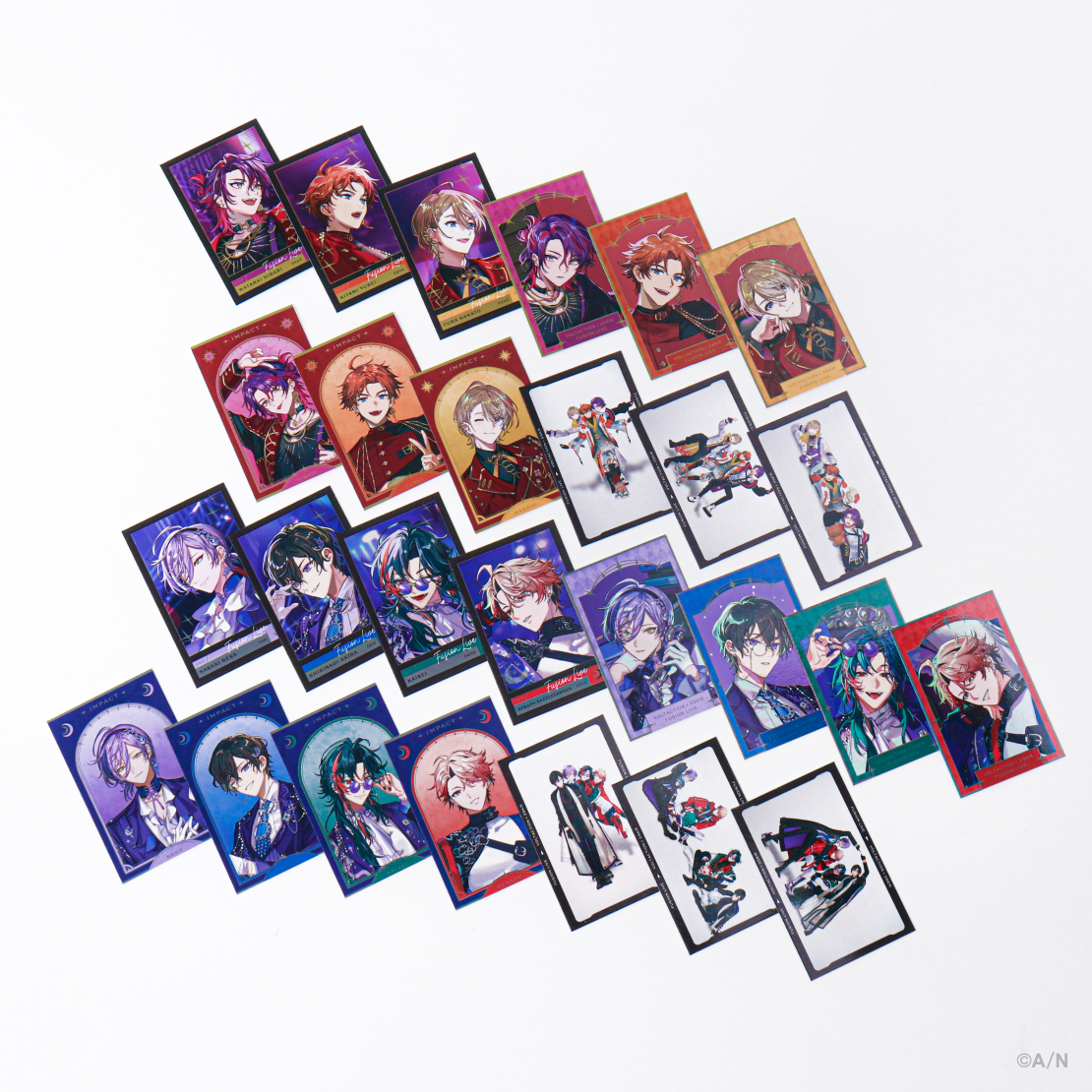 【IMPACT】ランダムフォト風カード  太陽組