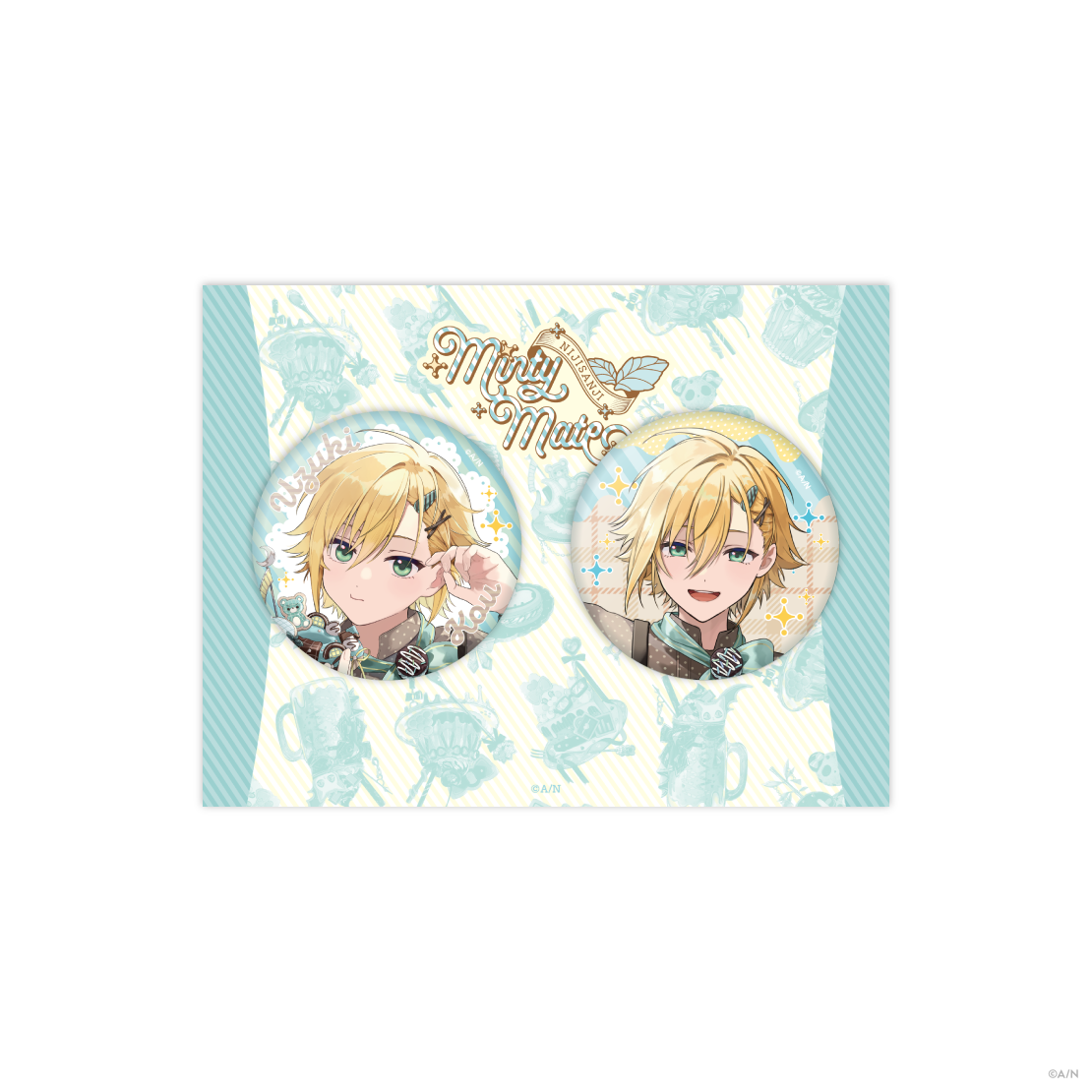 【Minty Mate】缶バッジセット