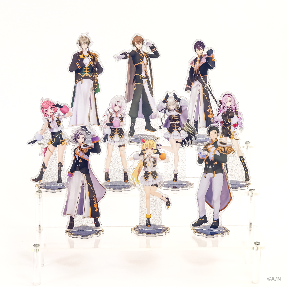 【共通衣装3Dグッズ vol.1】ラメアクリルスタンド