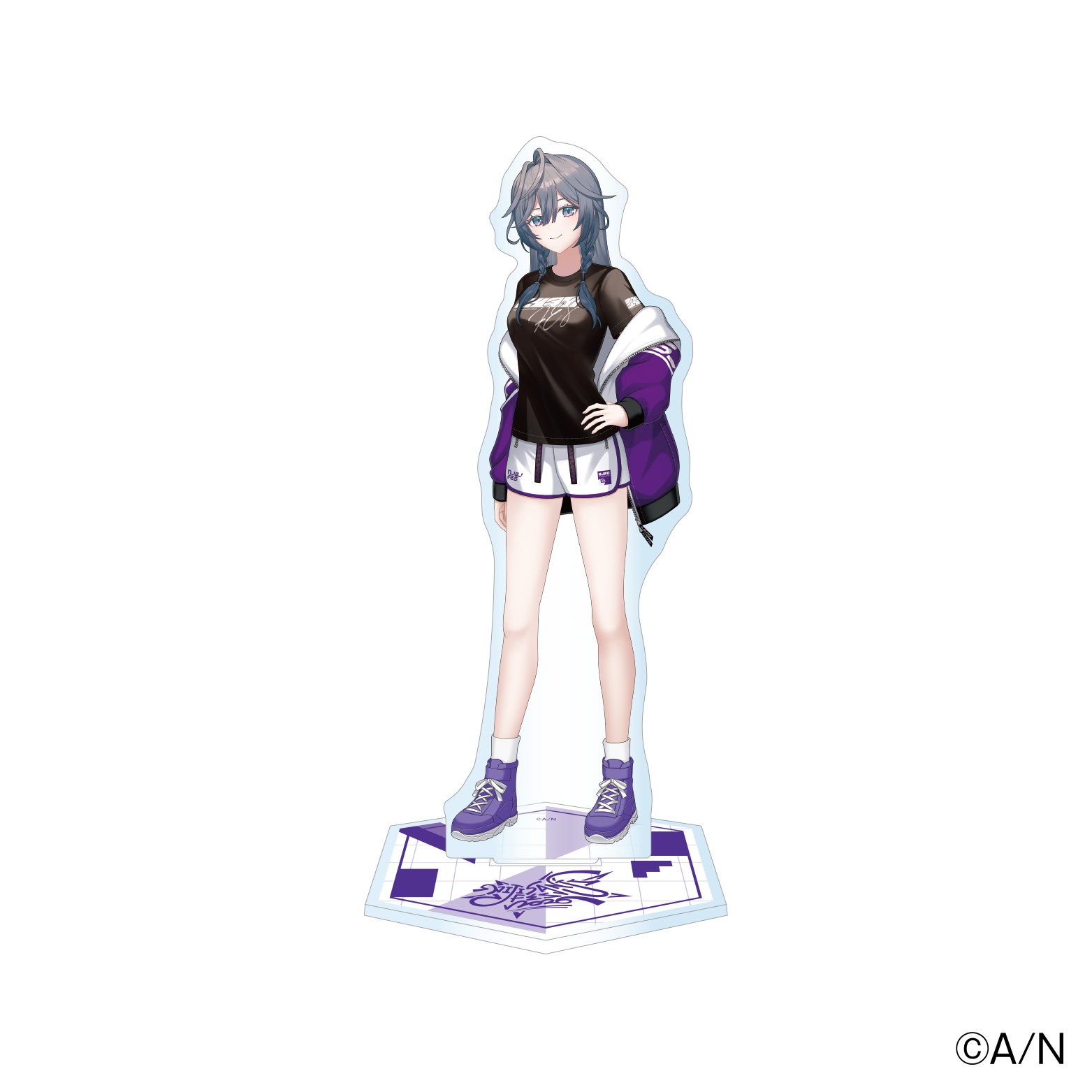 【にじフェス2026】クラスジャージアクリルスタンド バイオレット