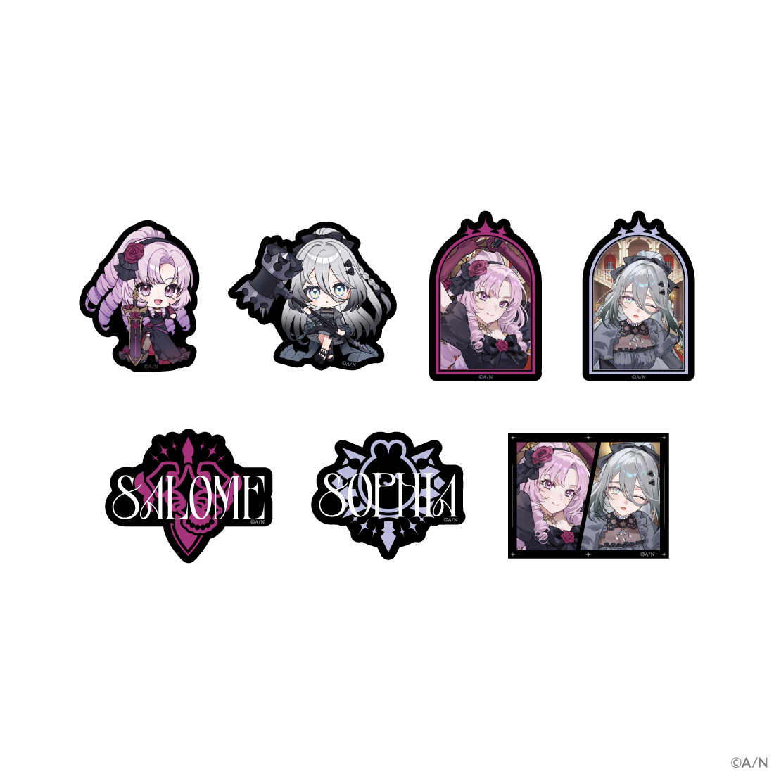 【Goddess Mode】ステッカーセット