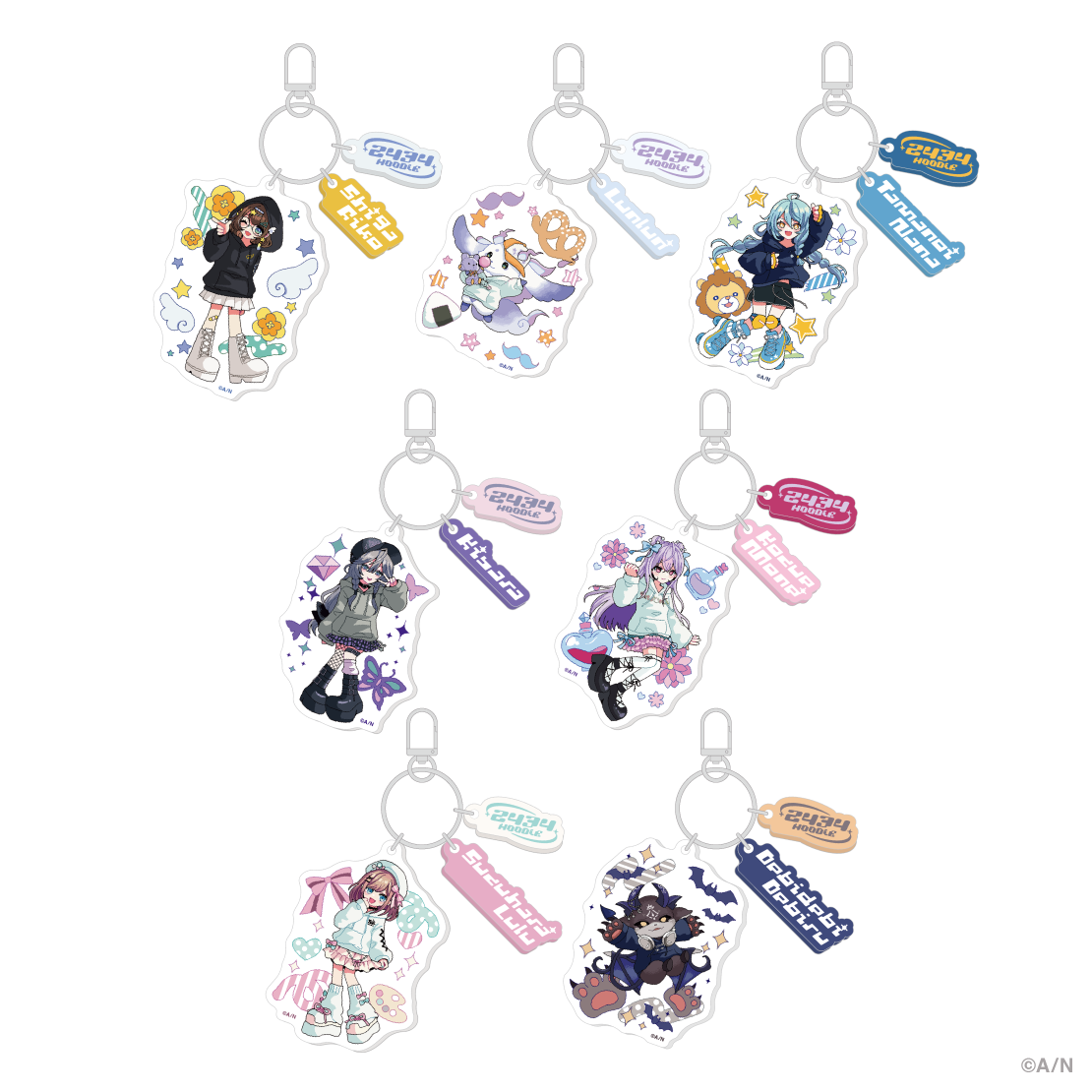 【2434 HOODIE vol.1】アクリルチャーム