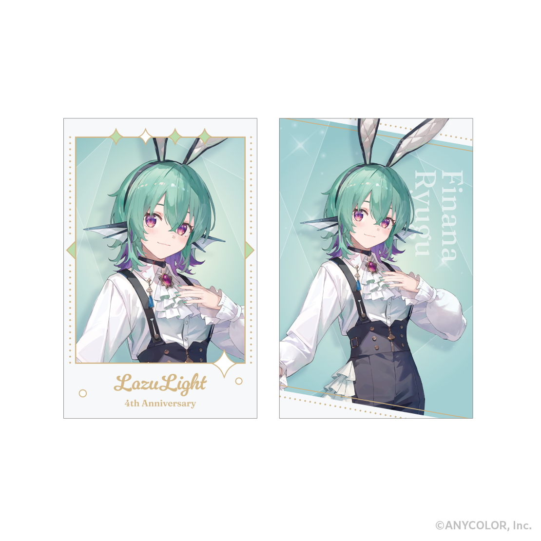 【LazuLight 4th Anniversary】フォト風カード2枚セット