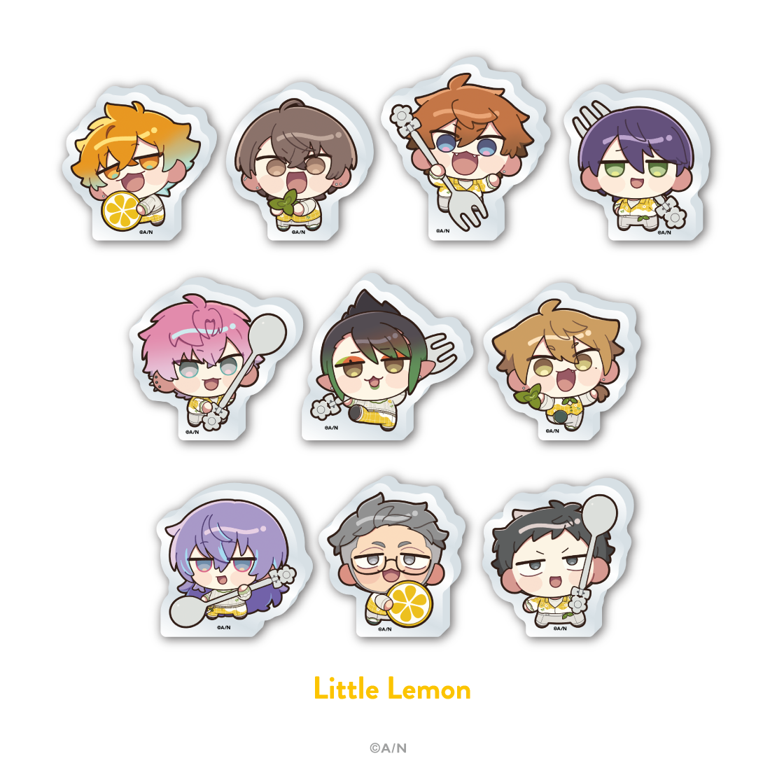 【にじさんじ 8th with cake！】アクリルブロックセット