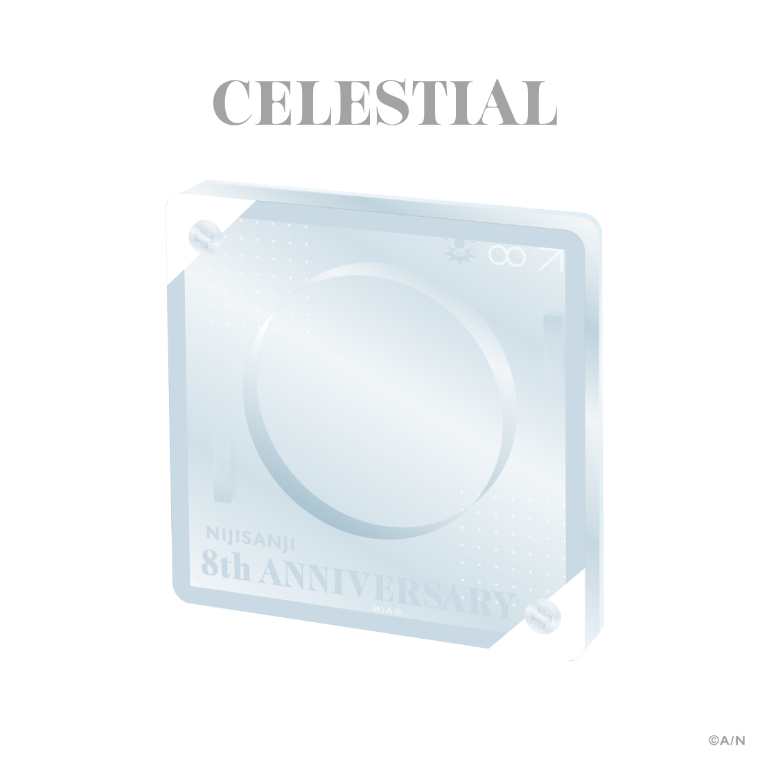 【にじさんじ 8th Anniversary】アクリル缶バッジフレーム