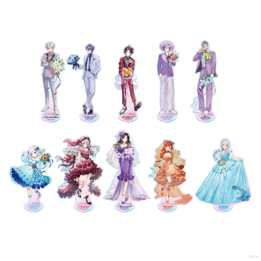 【Prism Heart June Bride】オーロラアクリルスタンド