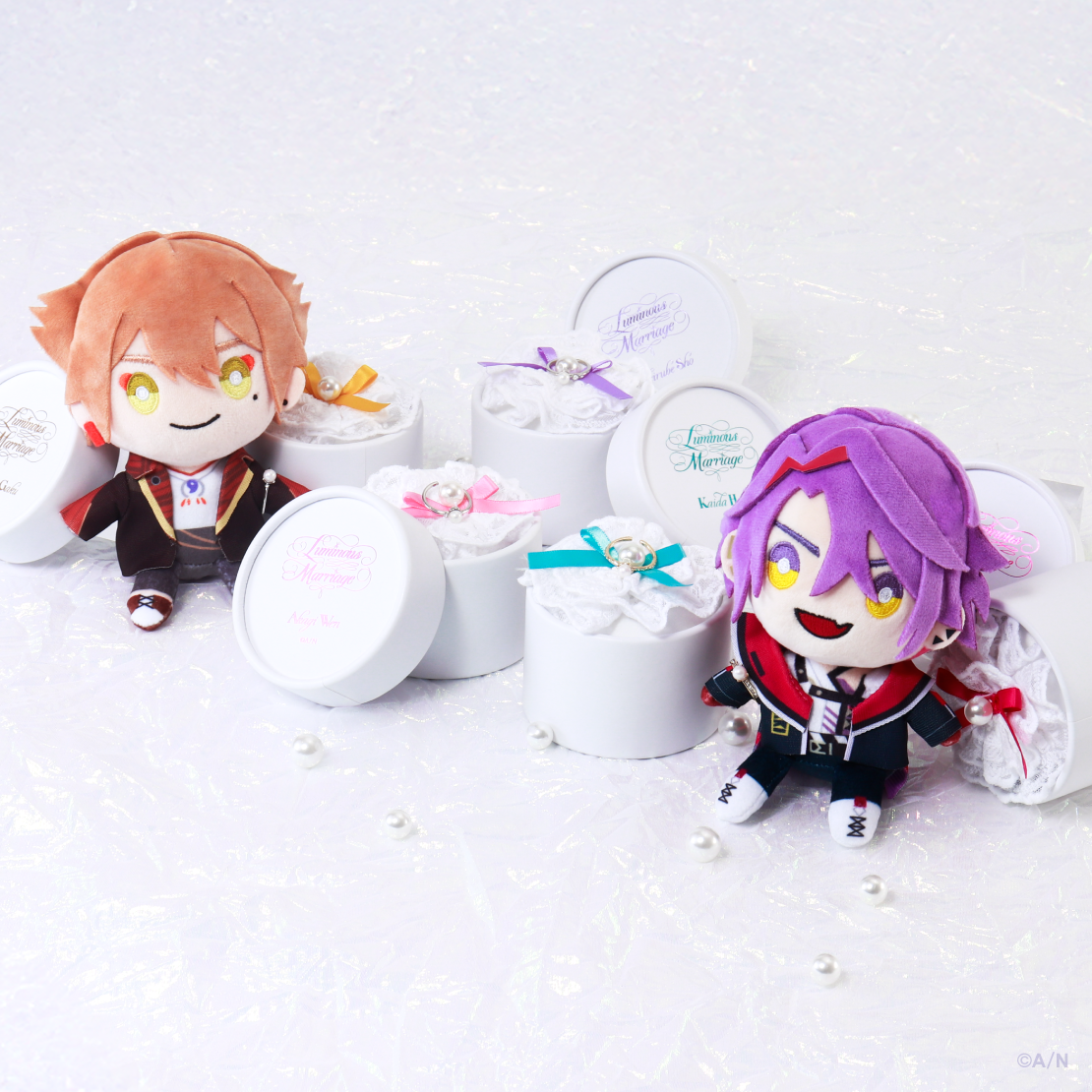 【Luminous Marriage】リングピロー＆リング
