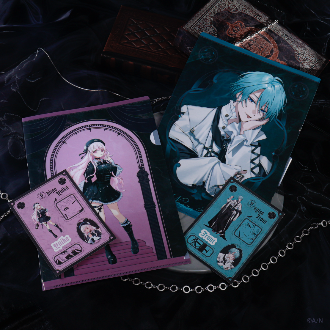【Haunted School】クリアファイル＆ステッカーシート