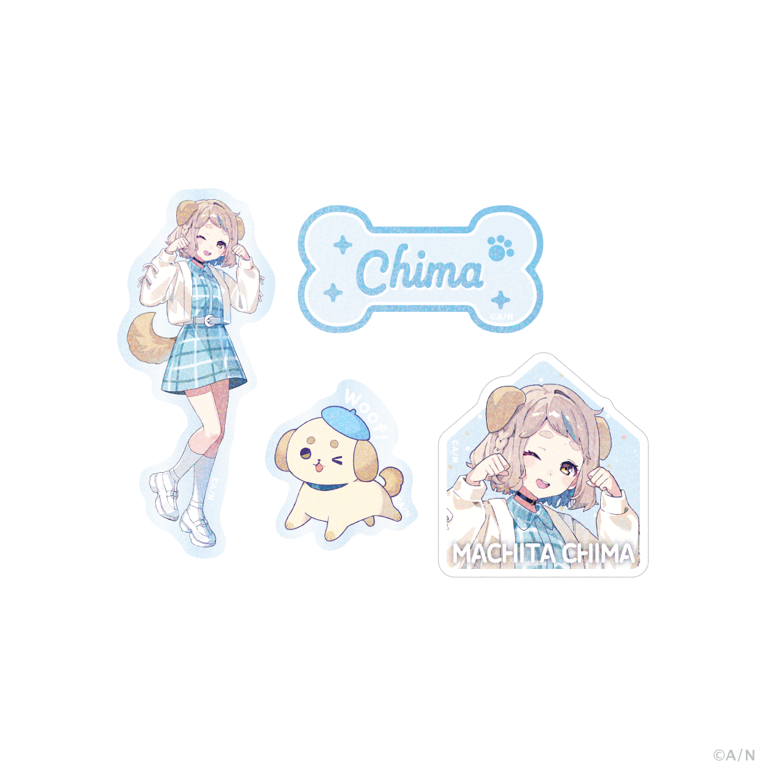 【わんにゃんdays vol.2】クリアステッカーセット