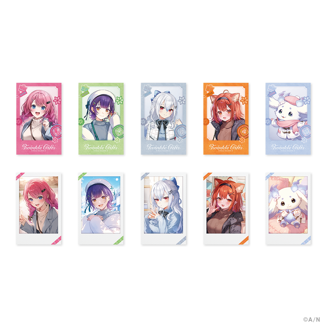 Twinkle Gifts】ランダムチェキ風カード Bグループ｜にじさんじ 