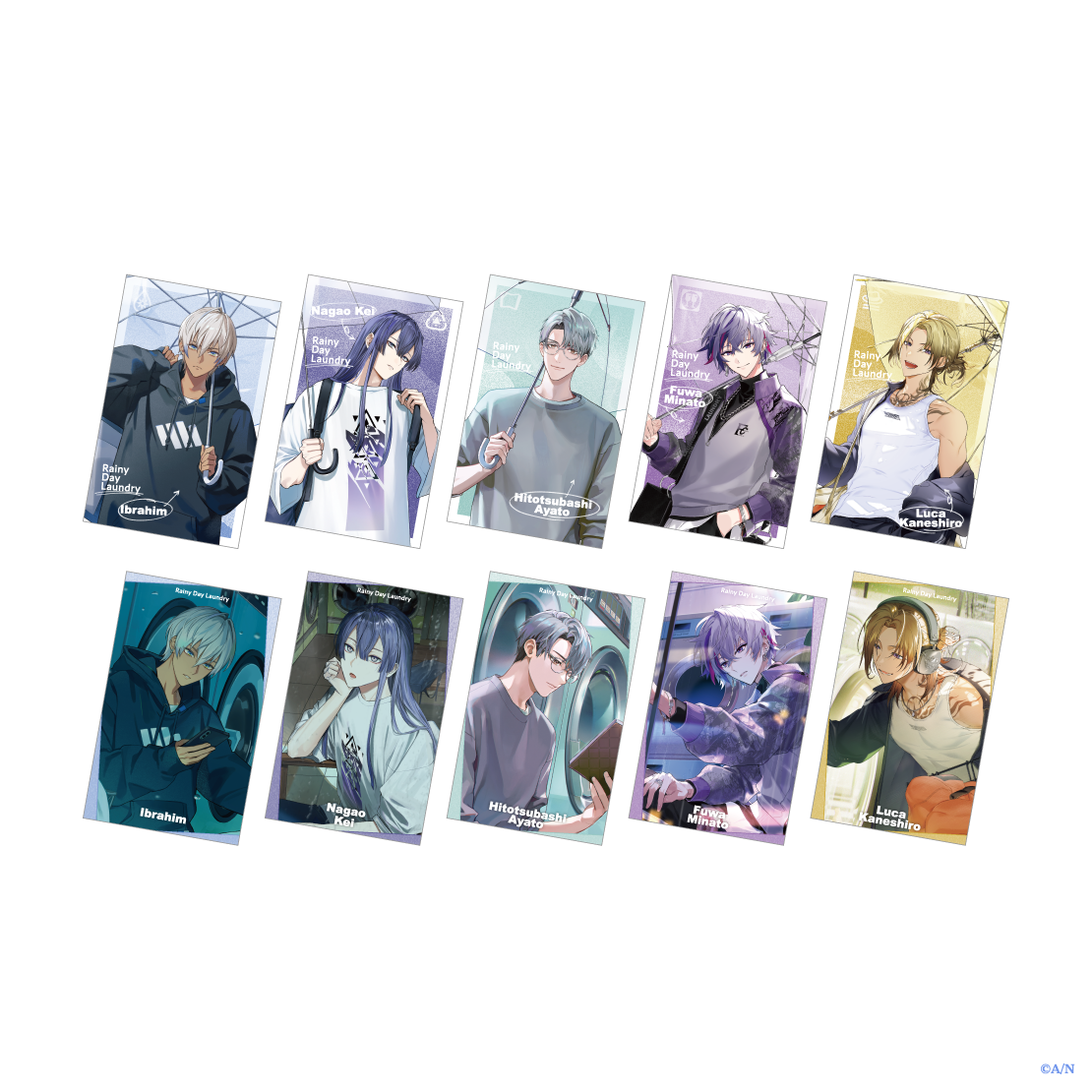 【Rainy Day Laundry】ランダムフォト風カード