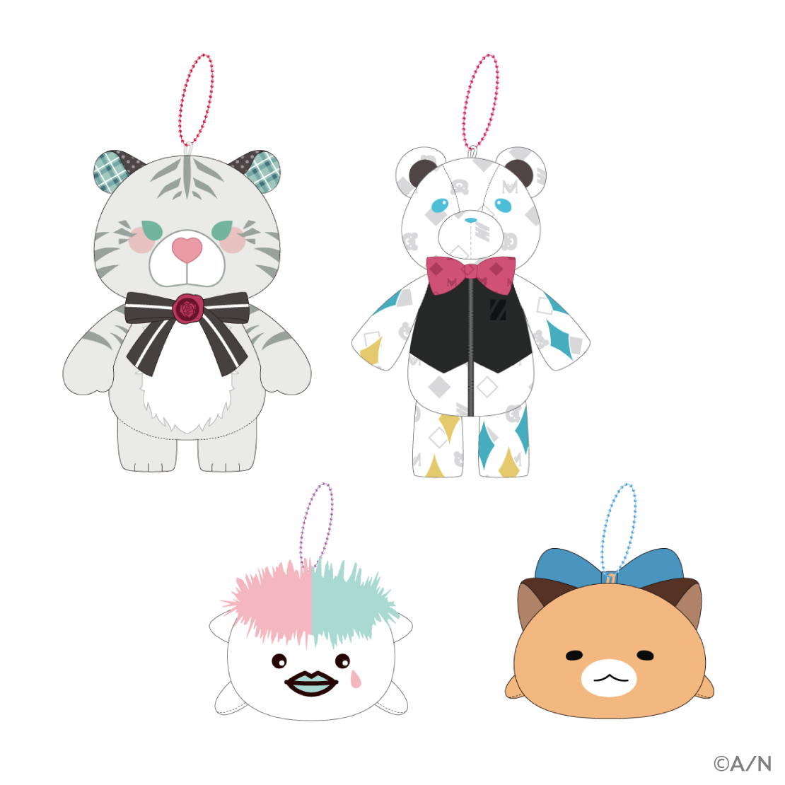 【りとるくりすますぱーてぃー！】ぬいぐるみマスコット【にじりとる】