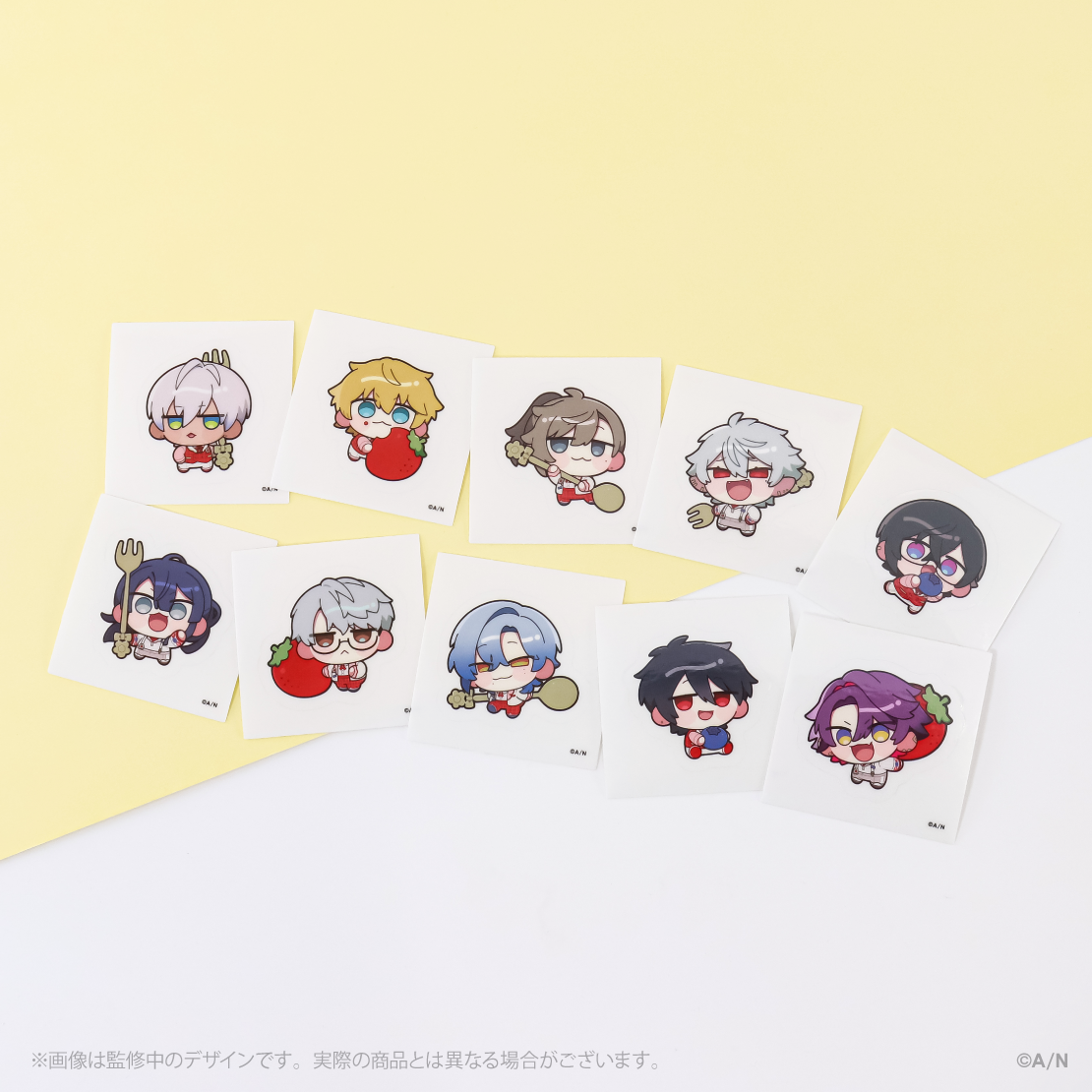 【にじさんじ 8th with cake！】ランダムステッカー Berry Crown